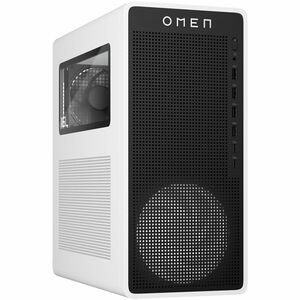 OMEN TG03-0000a TG03-0010 Gaming Desktop Computer - AMD Ryzen 5 8400F - 8 GB - 512 GB SSD - Snow White OMEN TG03-0000a TG03-0010 Gaming Desktop Computer - AMD Ryzen 5 8400F - 8 GB - 512 GB SSD - Snow White
